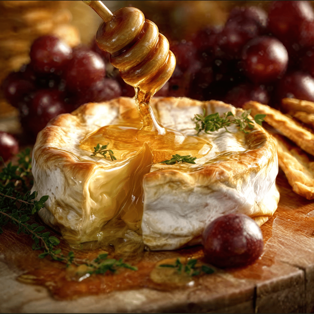 Baked Brie with Honey