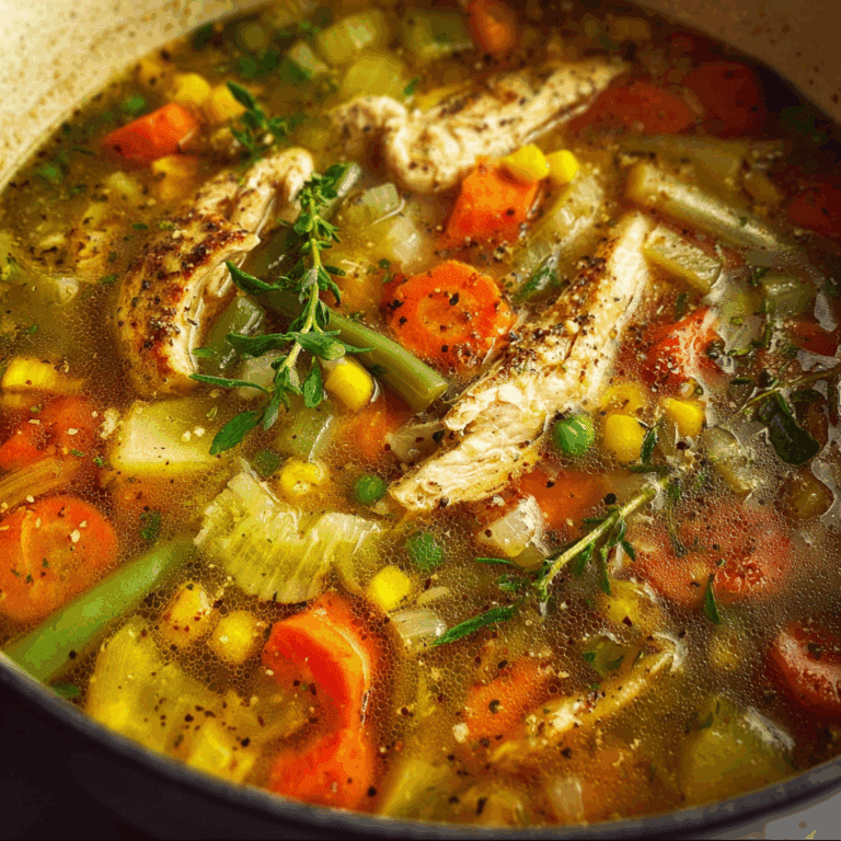 Chicken Vegetable Soup