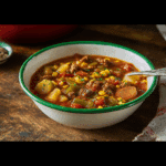 Cowboy Soup with Ground Beef