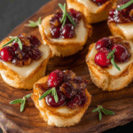 Cranberry Brie Bites