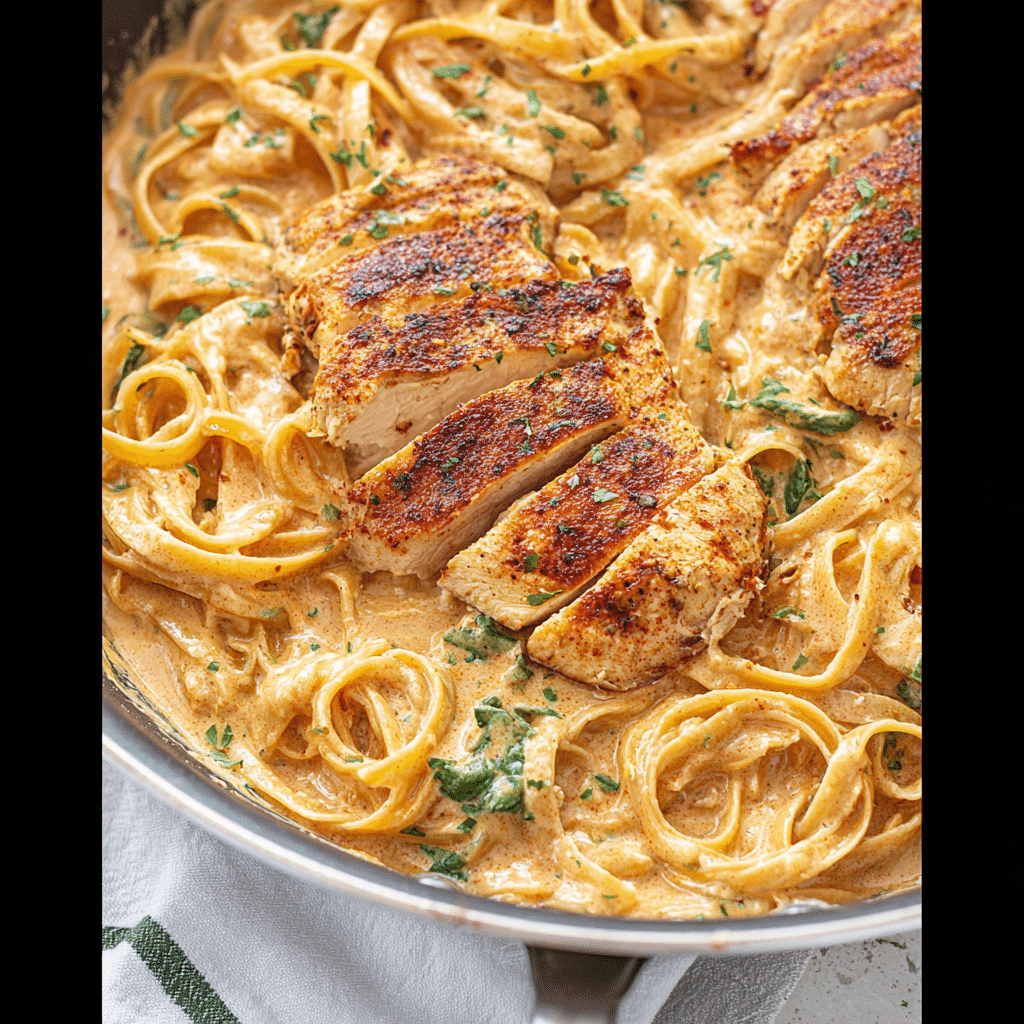 Creamy Cajun Chicken Pasta