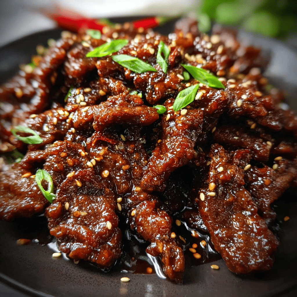 Crispy Mongolian Beef
