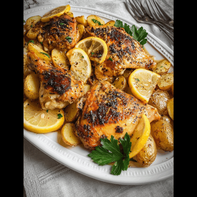 Greek Lemon Chicken & Potatoes