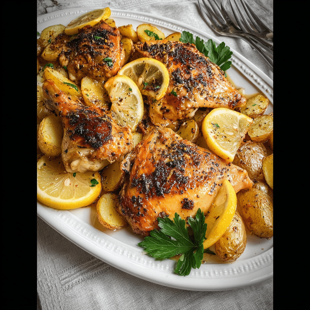 Greek Lemon Chicken & Potatoes