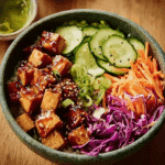 Honey & Soy Tofu Poke Bowl
