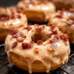 Maple Donuts with Bacon Glaze