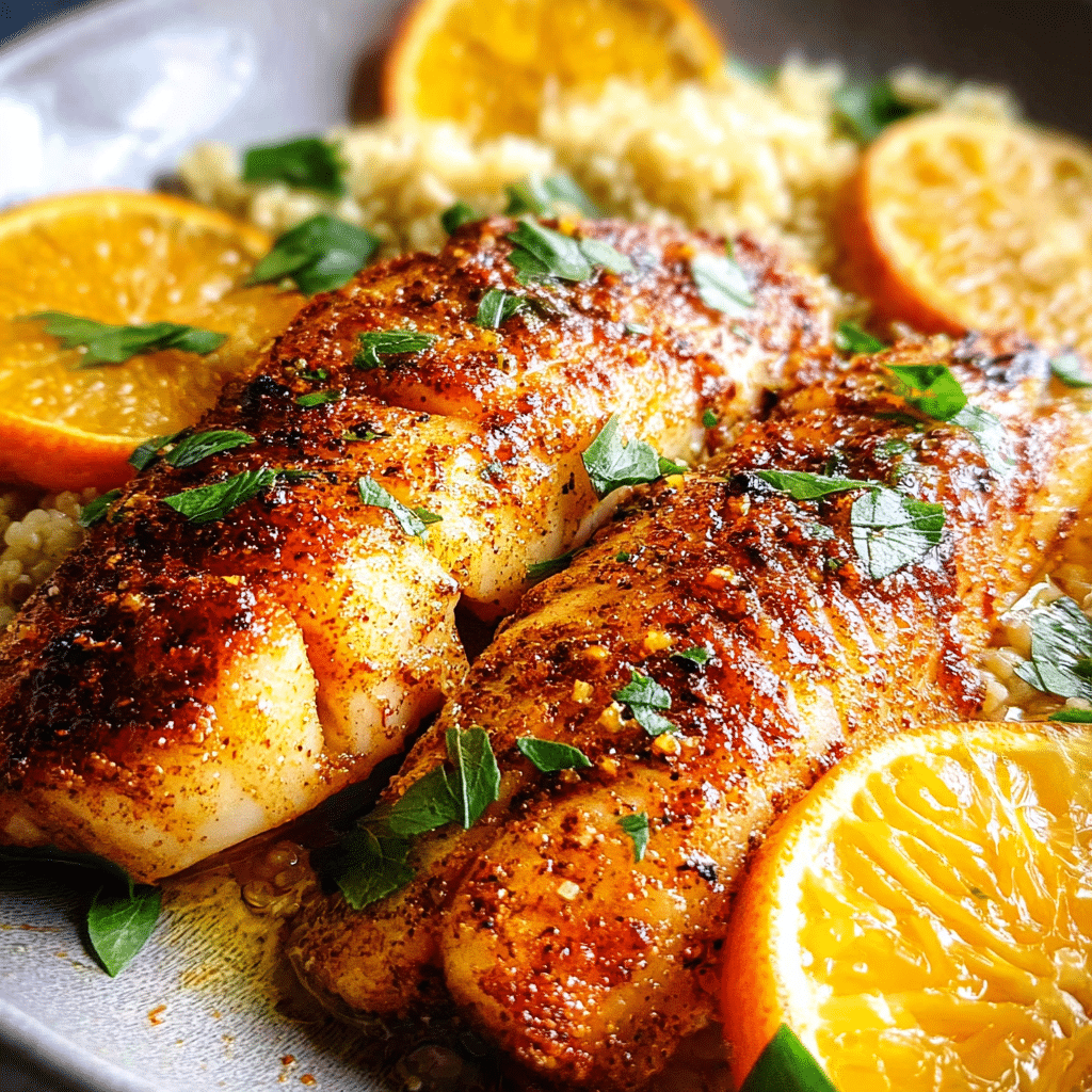 Pan-Seared Orange Roughy