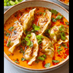 Red Curry Dumpling Soup