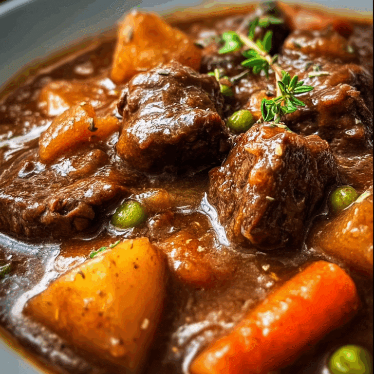 Slow Cooker Beef Stew