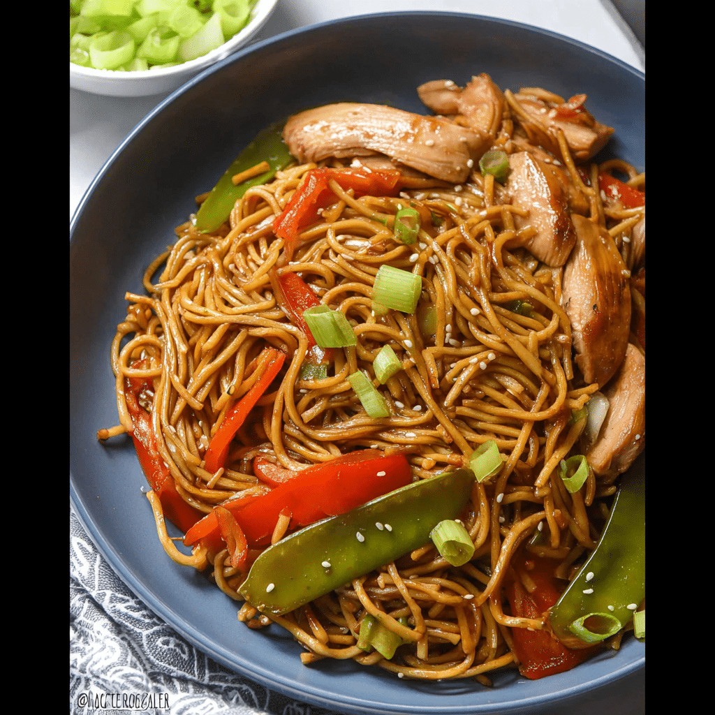 Teriyaki Noodles with Veggies