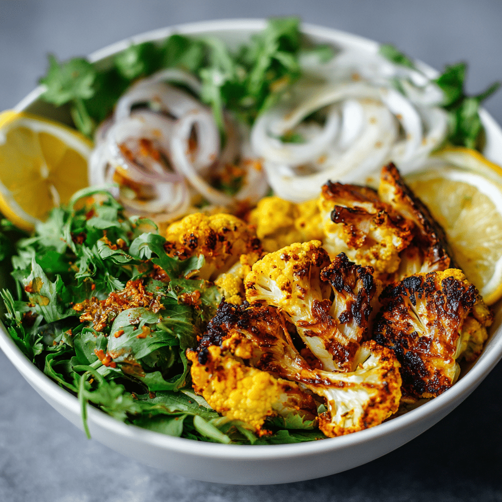 Turmeric & Lemon Cauliflower Bowl