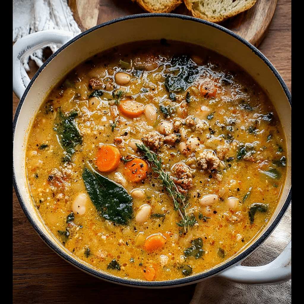 Tuscan White Bean Soup