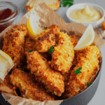 Air-Fryer Sweet Potato-Crusted Chicken Nuggets