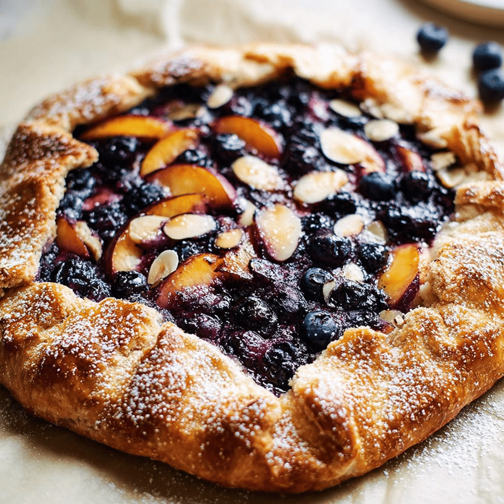 Blueberry & Almond Galette