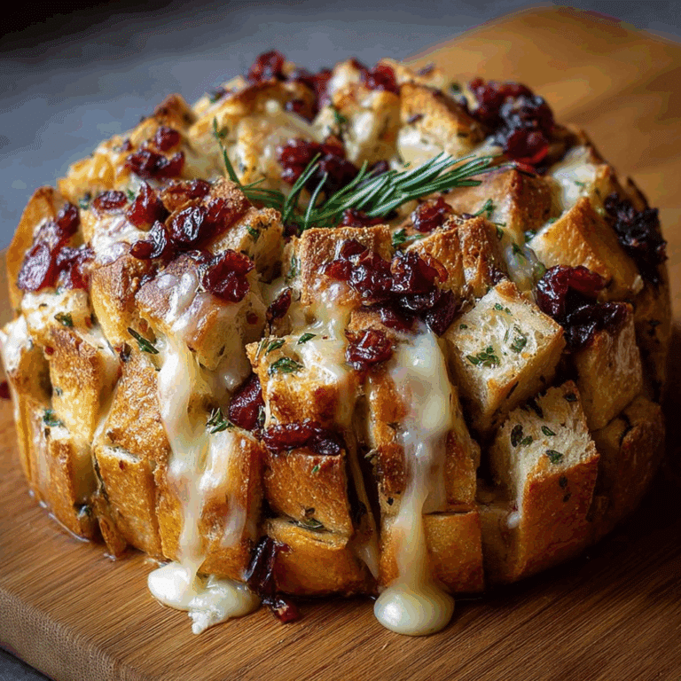 Cranberry Brie Pull-Apart Bread Bites