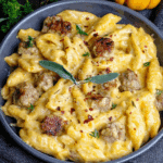 Pumpkin Sausage Mac & Cheese