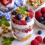 Raspberry & Mango Yogurt Parfait