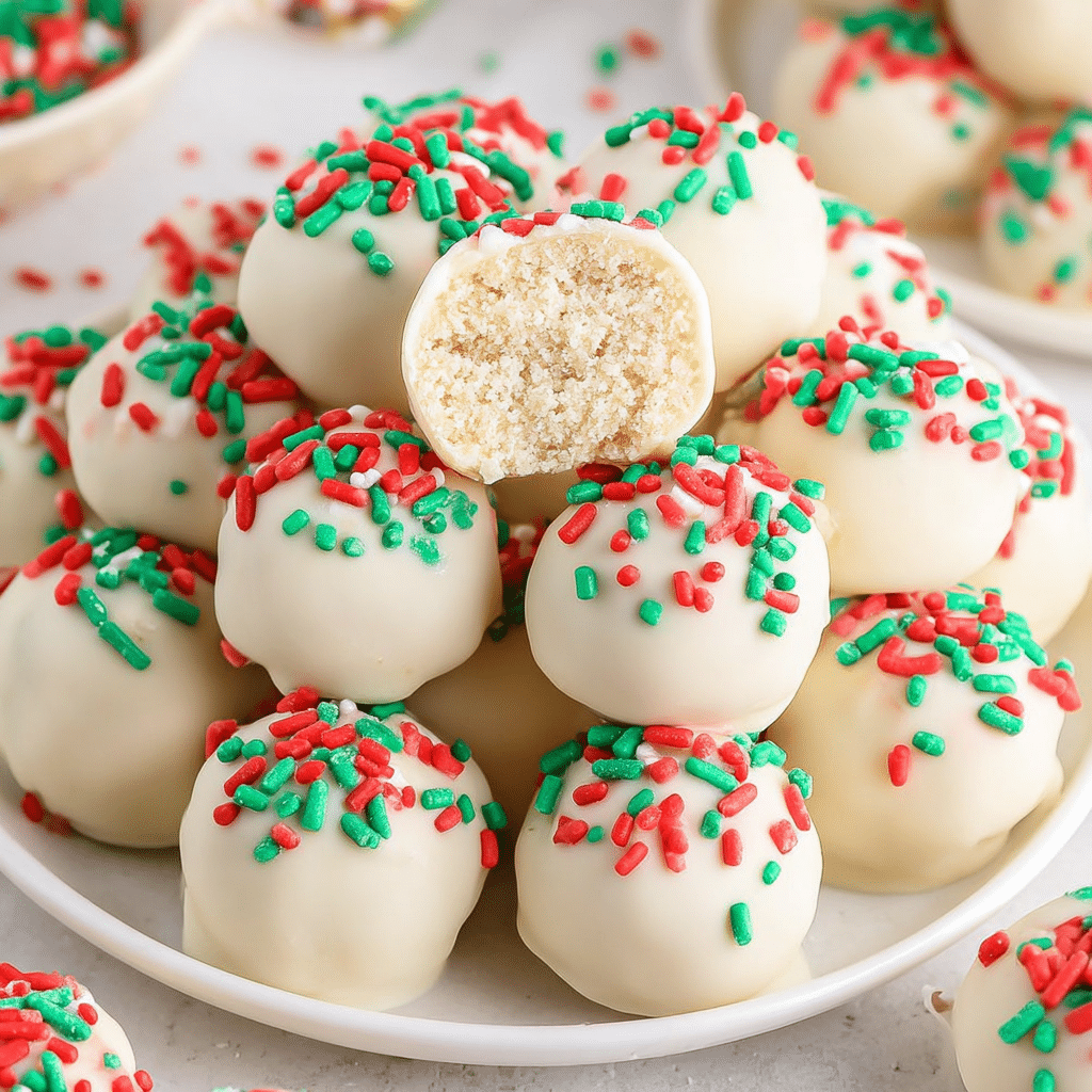 Sugar Cookie Truffles