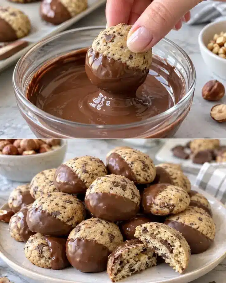 rețetă biscuiți ciocolată și alune