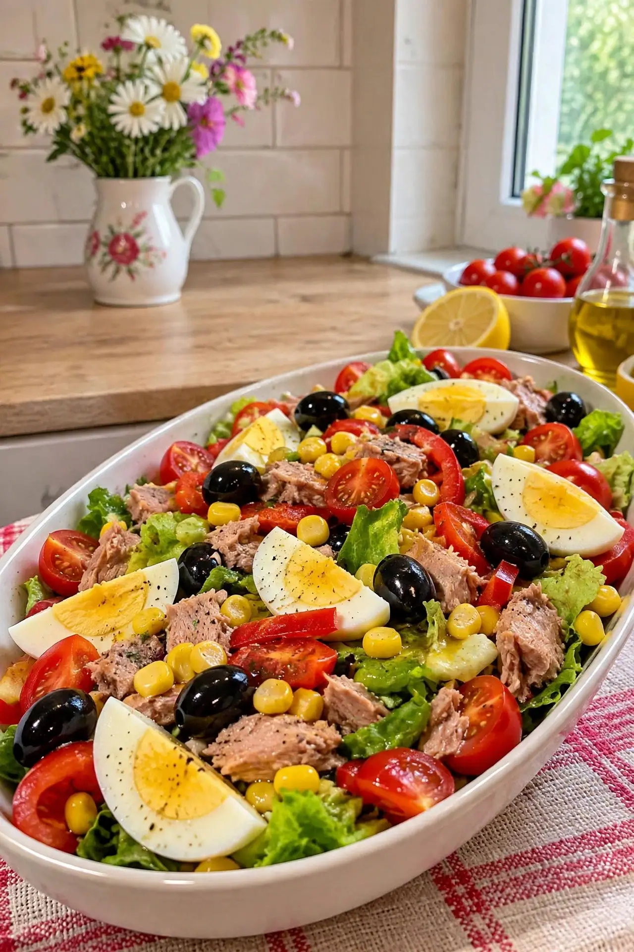 rețetă salată ton cu porumb
