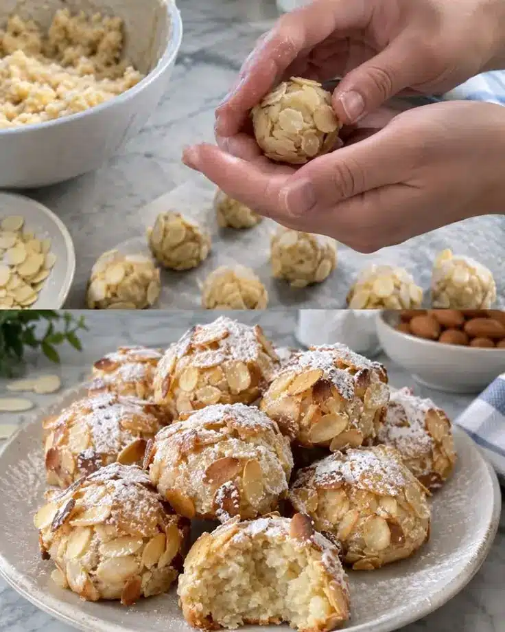 Biscuiți cu migdale