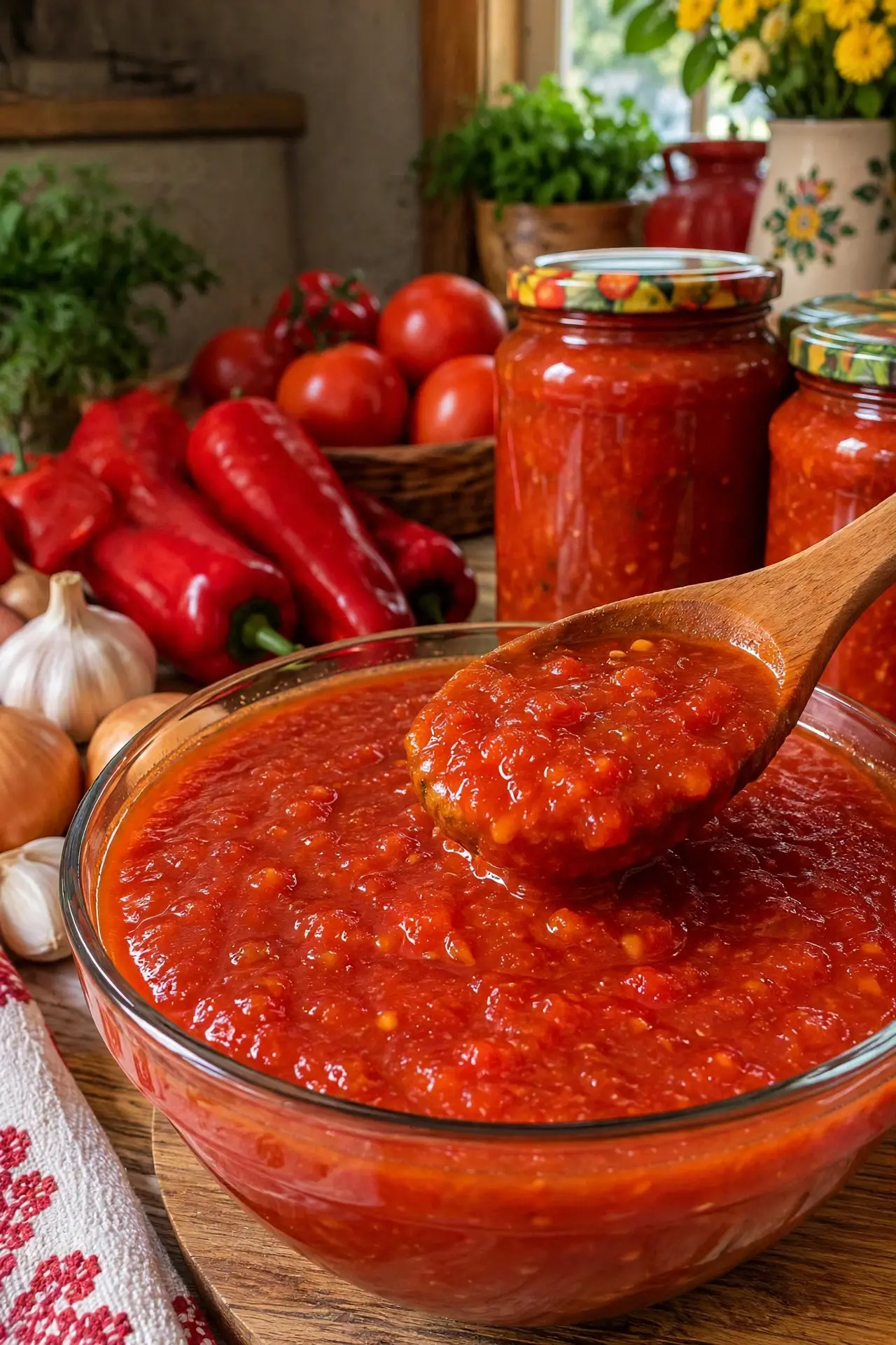 rețetă sos roșii dulce picant