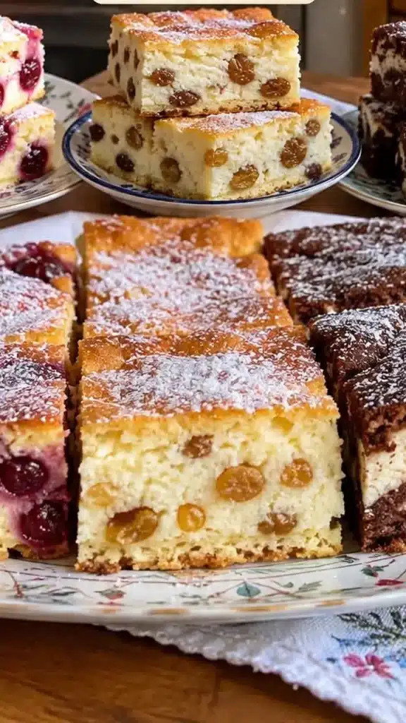 3 rețete de prăjituri cu brânză