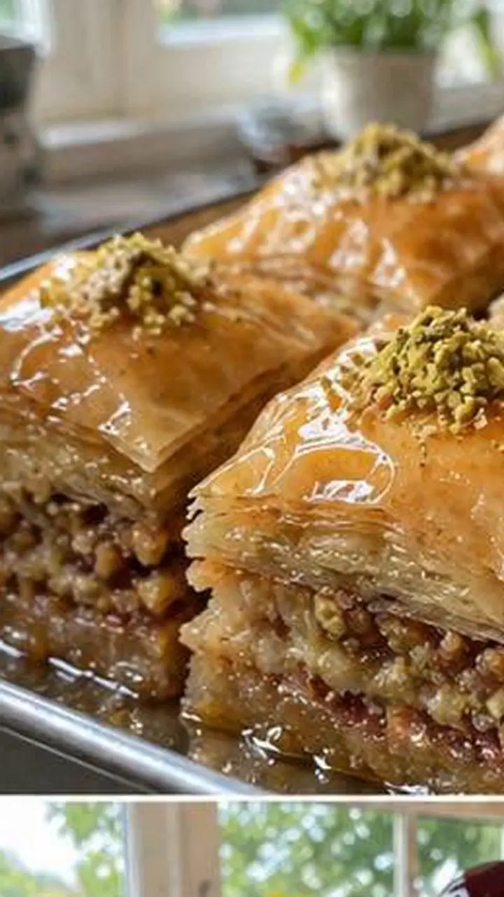 Revani, Baclava, Savarine
