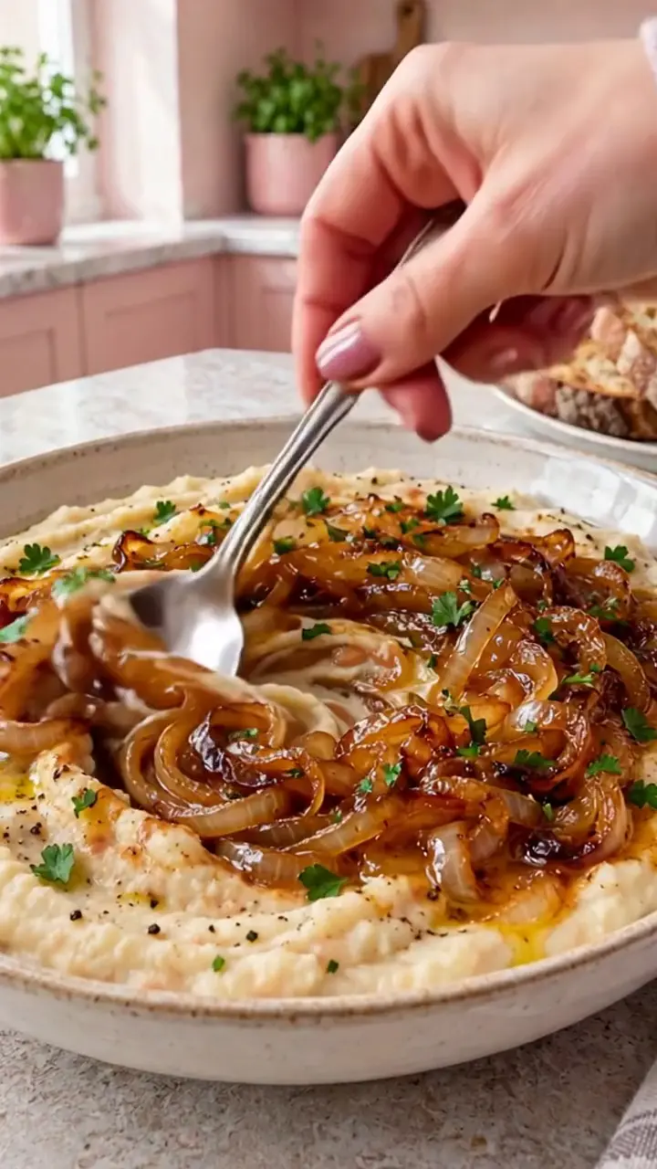 rețetă fasole bătută ceapă caramelizată